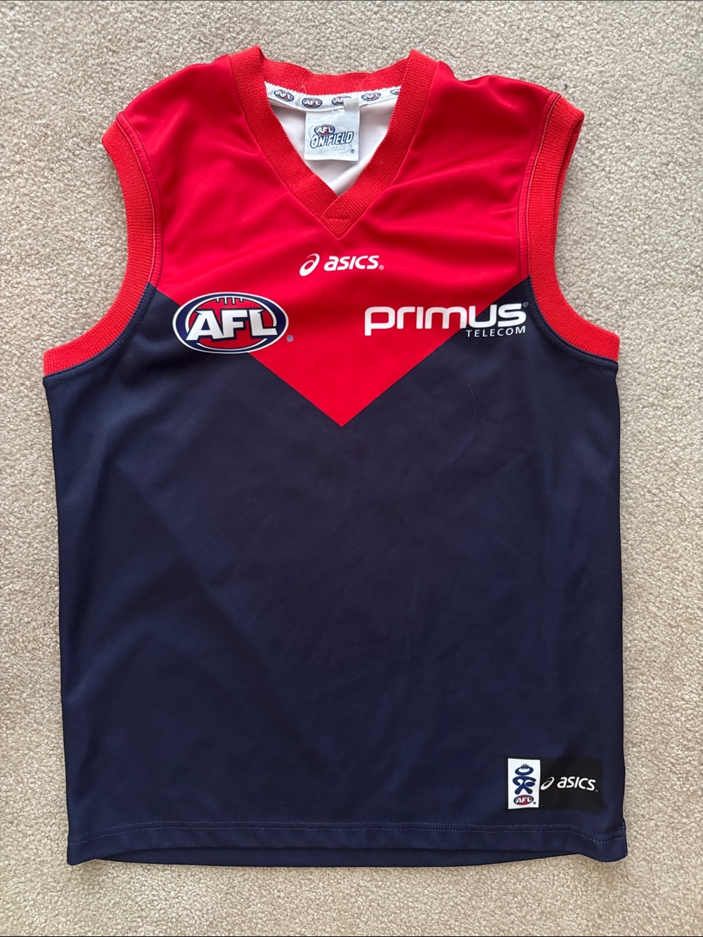 AFL Melbourne Demons jersey jumper Guernsey